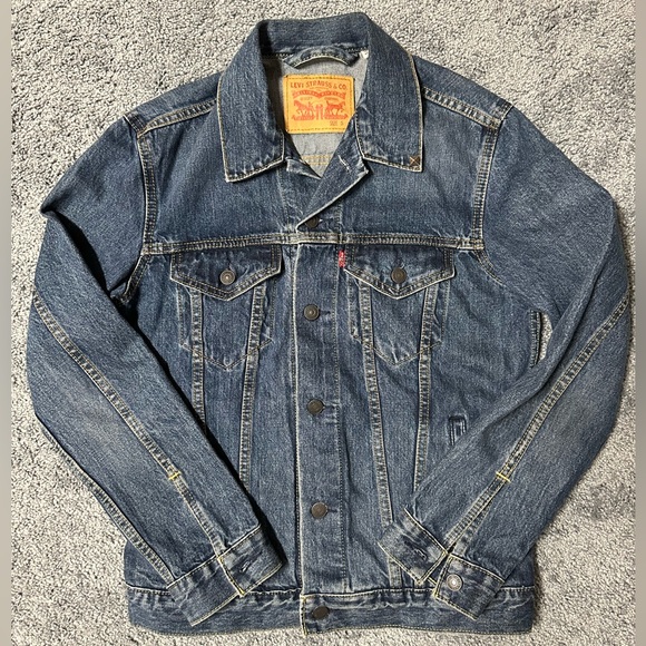 LEVI STRAUSS & CO Trucker Jacket - Men’s Size S - Picture 1 of 9